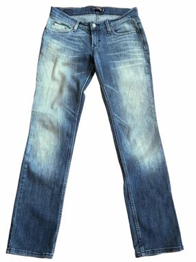 Levi’s 524 Too Superlow Bootcut Jeans Size 7 (30” W) Medium Wash Low Rise
